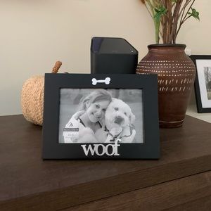 “WOOF” Dog Picture Frame